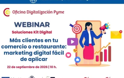 Webinar: «Más clientes en tu comercio o restaurante: marketing digital fácil de aplicar»