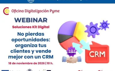 Webinar: «No pierdas oportunidades: organiza tus clientes y vende mejor con un CRM»