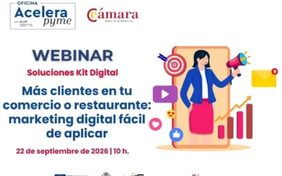 Webinar: «Más clientes en tu comercio o restaurante: marketing digital fácil de aplicar»